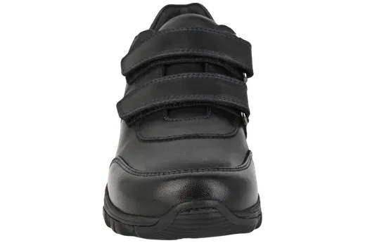 Benelaccio Boys' Leather Moc Toe Velcro Casual Shoes - view 12